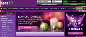 Bets10 tombala